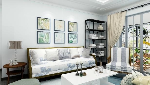 100㎡/两室一厅一卫/简约