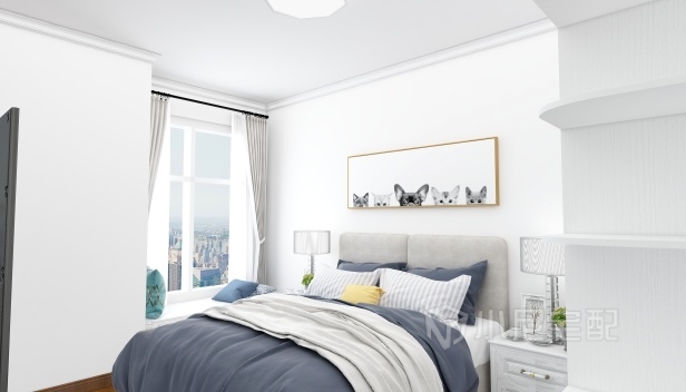 86㎡/三室一厅一卫/现代