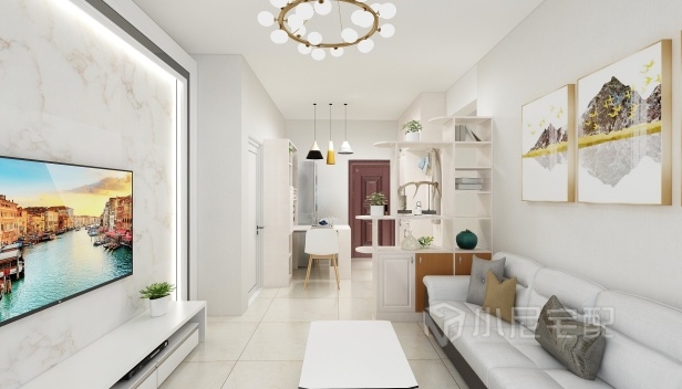 86㎡/两室一厅一卫/简约 86㎡/两室一厅一卫/简约