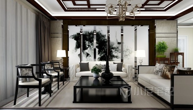 137㎡/三室一厅两卫/中式