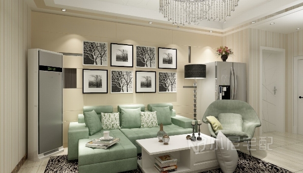 81㎡/两室一厅一卫/简约