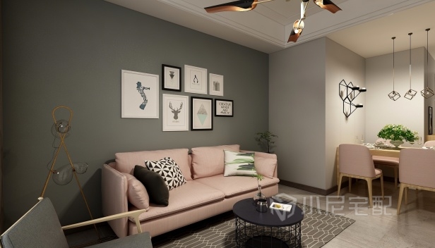 75㎡/两室两厅一卫/欧式 75㎡/两室两厅一卫/欧式