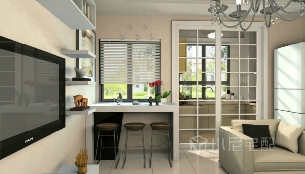 80㎡/两室一厅一卫/现代 80㎡/两室一厅一卫/现代