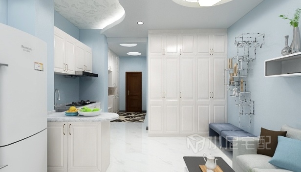 60㎡/一室一厅一卫/现代 60㎡/一室一厅一卫/现代