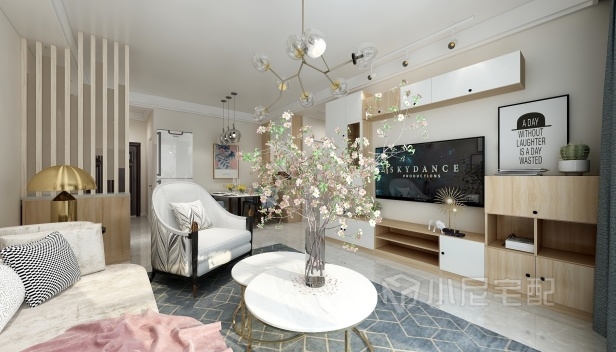 105㎡/两室两厅一卫/现代 105㎡/两室两厅一卫/现代