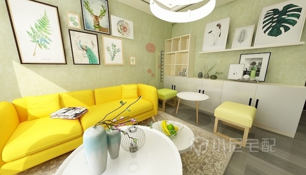 59.18㎡/两室一厅一卫/混搭 59.18㎡/两室一厅一卫/混搭