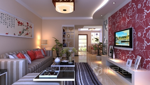 135㎡/三室两厅两卫/简约