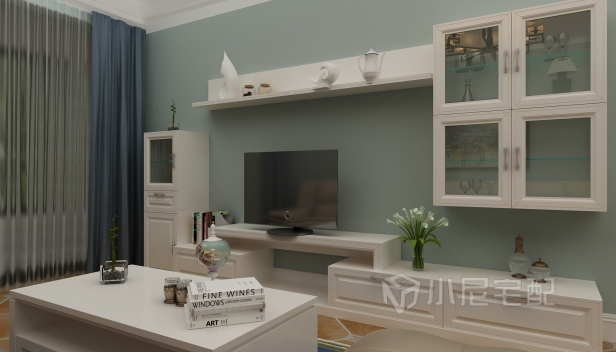 90㎡/两室一厅一卫/简约