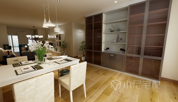 46.07㎡/一室一厅两卫/混搭 46.07㎡/一室一厅两卫/混搭