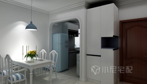 100㎡/两室两厅一卫/地中海