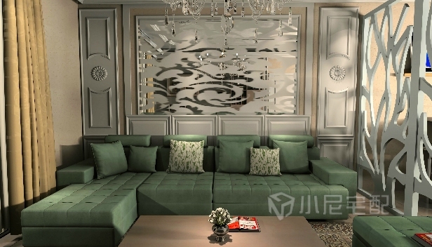 61.06㎡/两室两厅一卫/混搭 61.06㎡/两室两厅一卫/混搭