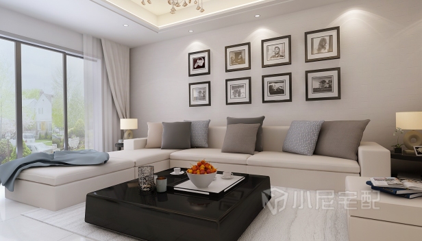 90㎡/两室两厅一卫/简约 90㎡/两室两厅一卫/简约