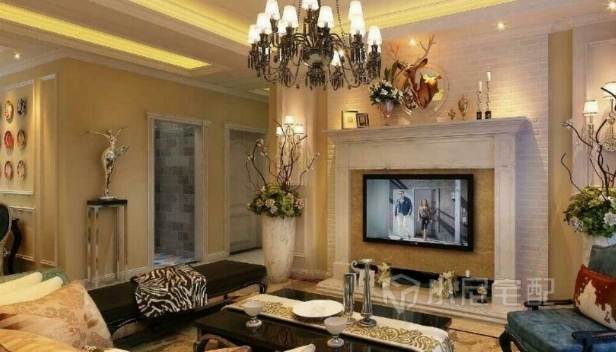 125㎡/三室两厅一卫/美式