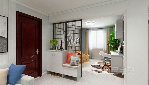 90㎡/两室两厅一卫/现代 90㎡/两室两厅一卫/现代