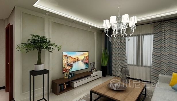 120㎡/两室两厅一卫/现代