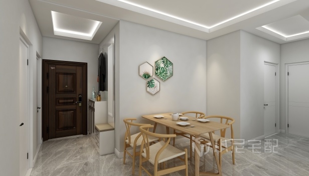 98.81㎡/三室一厅一卫/现代