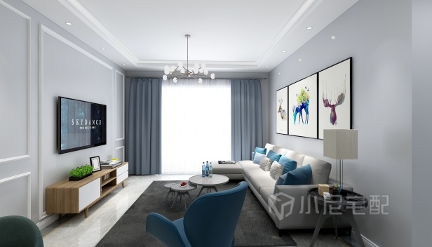 110㎡/三室两厅一卫/简约