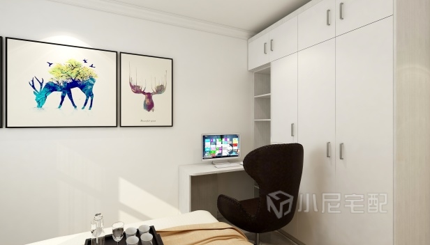 52㎡/一室一厅一卫/简约