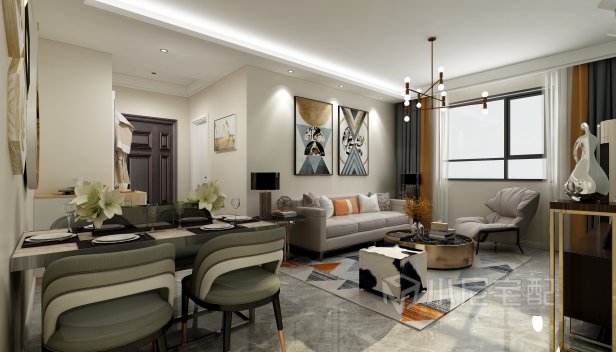 115㎡/三室两厅一卫/现代