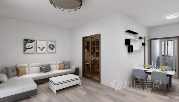 50.68㎡/一室一厅一卫/简约