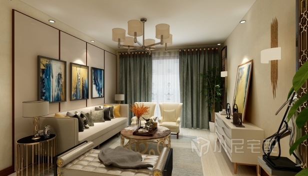 120㎡/三室两厅两卫/中式