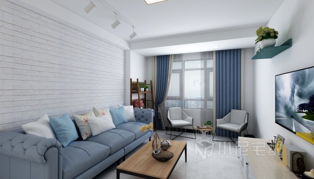 62.87㎡/两室一厅一卫/简约 62.87㎡/两室一厅一卫/简约