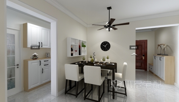 120㎡/三室一厅一卫/现代