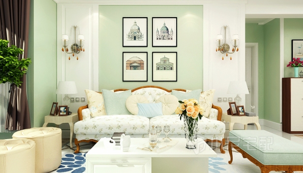 130㎡/三室两厅一卫/田园 130㎡/三室两厅一卫/田园