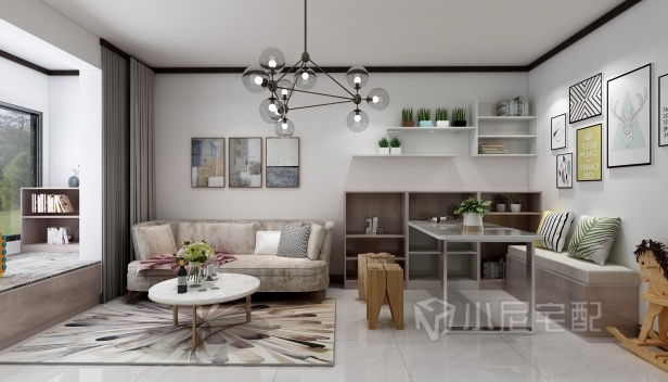 65㎡/两室一厅一卫/现代