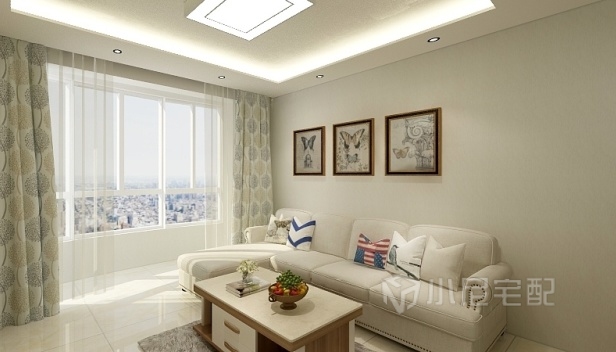 90㎡/两室两厅一卫/简约 90㎡/两室两厅一卫/简约