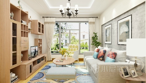 80㎡/两室一厅一卫/简约 80㎡/两室一厅一卫/简约