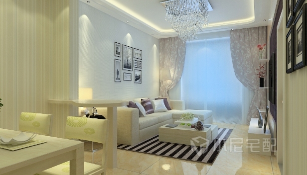 92㎡/两室两厅一卫/简约 92㎡/两室两厅一卫/简约