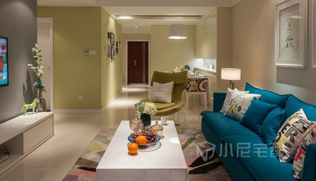 120㎡/三室两厅一卫/现代