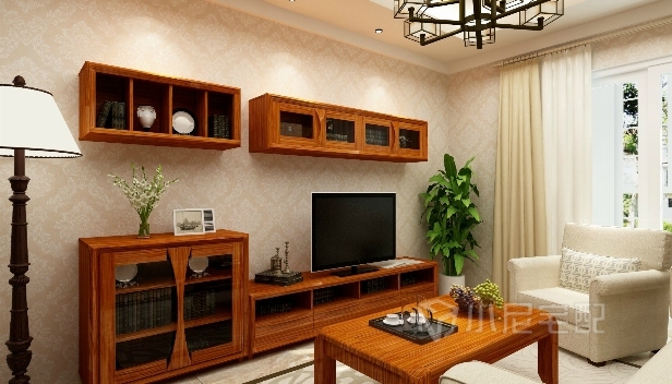 115㎡/三室一厅两卫/中式