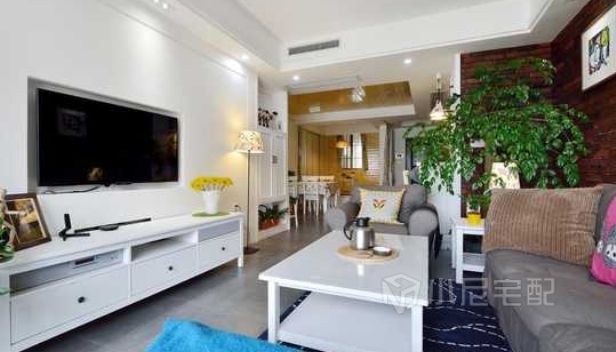 110㎡/两室两厅两卫/田园 110㎡/两室两厅两卫/田园