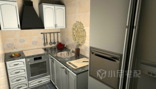 64㎡/两室两厅一卫/混搭