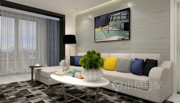 89㎡/两室两厅一卫/简约 89㎡/两室两厅一卫/简约