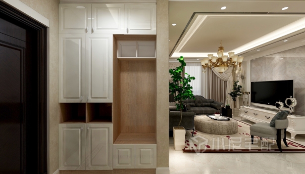 106㎡/三室两厅一卫/欧式