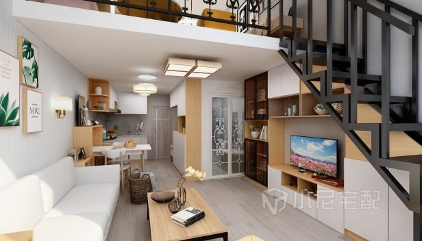 22.5㎡/一室一厅一卫/现代