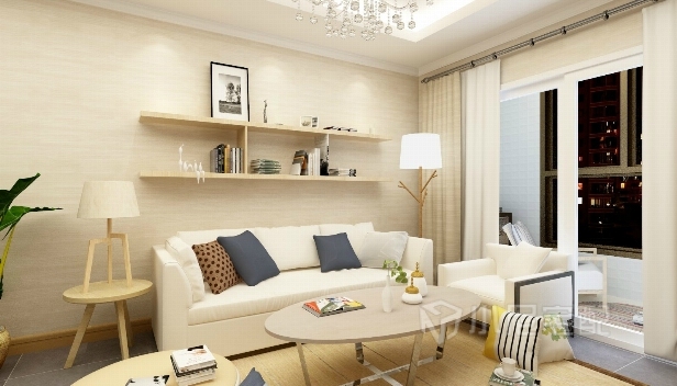 85㎡/两室一厅一卫/简约