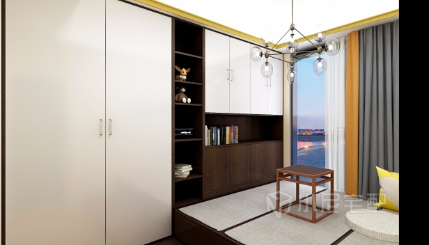 86.369㎡/两室一厅两卫/地中海