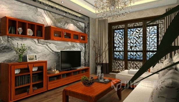 87㎡/两室两厅一卫/中式