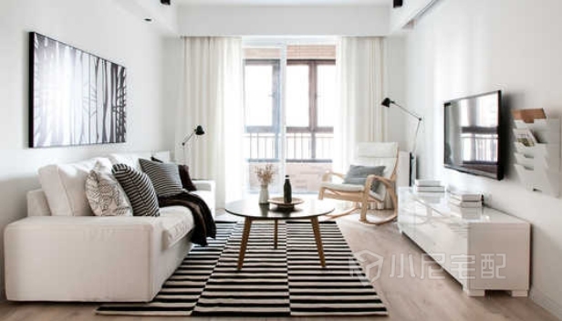 90㎡/两室两厅两卫/简约 90㎡/两室两厅两卫/简约