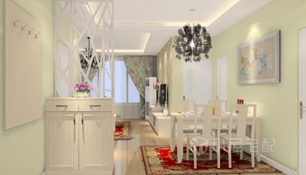 90㎡/两室两厅一卫/简约 90㎡/两室两厅一卫/简约