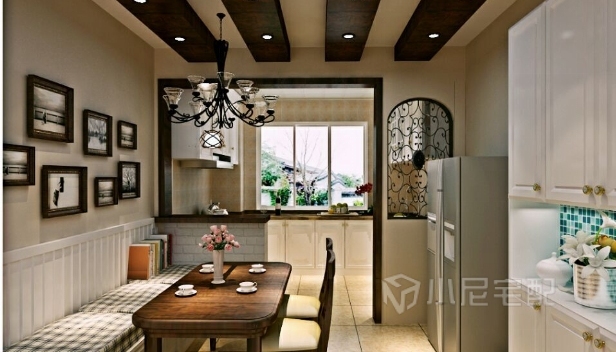 138㎡/三室两厅两卫/美式