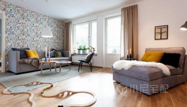 120㎡/三室一厅一卫/简约