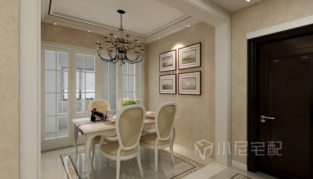 106㎡/三室两厅一卫/欧式