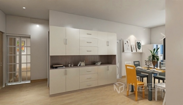 100㎡/两室两厅两卫/现代