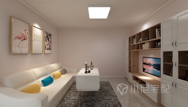 85㎡/两室一厅一卫/现代