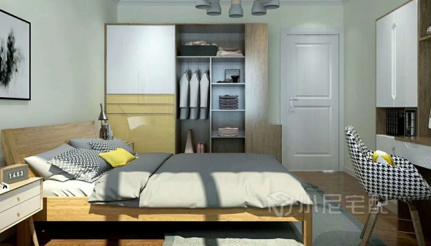 80㎡/两室一厅一卫/简约